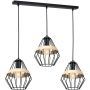 Milagro CLIFF BLACK MLP5525 Függőlámpa 3x60W/E27 IP20