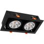 Milagro PLAZA ML4742 Beépíthető spotlámpa 2x12W/GU10/ES111