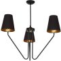 Milagro VICTORIA BLACK MLP4912 Csillár 3x60W/E27 IP20