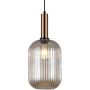 Italux ANTIOLA PND-5588-1L-BRO+AMB Függőlámpa 1x40W/E27 IP20