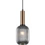 Italux ANTIOLA PND-5588-1M-BRO+SG Függőlámpa 1x40W/E27 IP20