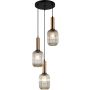 Italux ANTIOLA PND-5588-3AM-BRO+AMB Függőlámpa 3x40W/E27 IP20