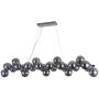 Italux CABELLA PND-5252-A-25-CH+SMK Függőlámpa 25x28W/G9 IP20