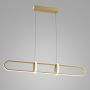 Italux CERRILA PND-29772750-1A-GD Függőlámpa 1x31,2W/LED 3000K 1300LM IP20