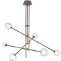 Italux ROMILY PND-201883-6 Csillár 6x4W/LED 3000K 1800LM IP20