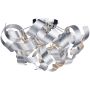 Dar Lighting RAWLEY RAW0450 Plafonlámpa 4x25W/G9 IP20