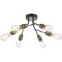 Dar Lighting REMY REM0654 Plafonlámpa 6x60W/E27