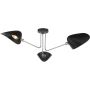 Dar Lighting SEBASTIAN SEB0322 Plafonlámpa 3x40W/E14