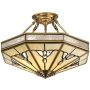 Endon GLADSTONE SN03P46 Plafonlámpa 4x60W/E27