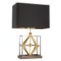 Cosmolight QUITO T01939BK AU Asztali lámpa 1x40W/E27