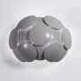 Italux SANTINA GREY W0317-01A-U1GM Fali lámpa 1x26W/E27
