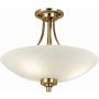 Endon WELLES WELLES-3AB Plafonlámpa 3x60W/E27 IP20