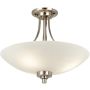 Endon WELLES WELLES-3SC Plafonlámpa 3x60W/E27 IP20