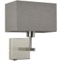 Italux NORTE WL-1122-1-A-SN-RC-GR Fali lámpa 1x60W/E27 IP20