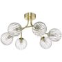 Dar Lighting YISKA YIS6435 Plafonlámpa 6x40W/G9