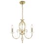 Elstead Lighting AEGEAN AG3-POL-BRASS Csillár 3x60W/E14