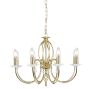 Elstead Lighting AEGEAN AG8-POL-BRASS Csillár 8x60W/E14