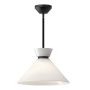 Elstead Lighting Halston ALM-HALSTON-P-M-BK Függőlámpa 1x60W/E27 IP20