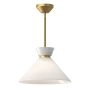 Elstead Lighting Halston ALM-HALSTON-P-M-GD Függőlámpa 1x60W/E27 IP20