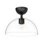 Elstead Lighting Jude ALM-JUDE-SF-MB-CL Plafonlámpa 1x60W/E27 IP20