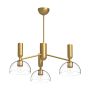 Elstead Lighting Jude ALM-JUDE3-GD-CL Csillár 3x60W/E27 IP20