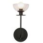 Elstead Lighting Sylvia ALM-SYLVIA-1WB-BK-CL Fali lámpa 1x40W/E14 IP20