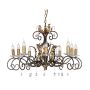 Elstead Lighting AMARILLI AML10-BRONZE Csillár 10x60W/E14