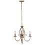 Elstead Lighting ARTISAN ART3-AGD-BRASS Csillár 3x60W/E14