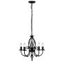 Elstead Lighting ARTISAN ART5-BLACK Csillár 5x60W/E14
