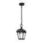 Elstead Lighting Bayview BAYVIEW-8M-BK Függőlámpa 1x60W/E27 IP44