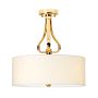 Elstead Lighting FALMOUTH BATH-FALMOUTH-SF-FG Plafonlámpa 3x3,5W/G9 320LM IP44
