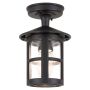 Elstead Lighting HEREFORD BL21A-BLACK Süllyesztett mennyezeti lámpa 1x60W/E27 IP43