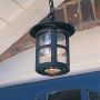 Elstead Lighting HEREFORD BL21B-BLACK Függőlámpa 1x60W/E27 IP43