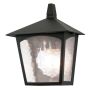 Elstead Lighting YORK BL15-BLACK Fali lámpa 1x60W/E27 IP23