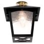 Elstead Lighting YORK BL6C-BLACK Süllyesztett mennyezeti lámpa 1x60W/B22 IP20