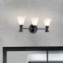 Elstead Lighting Bowtie BOWTIE-3-MB Fali lámpa 3x3 W/G9 3000 K 900 lm ip44