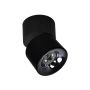 Light Prestige Brema LP-2626/1RM BK movable Felületi spotlámpa 1x10W/LED 3000K|4000K|6000K 873lm IP20