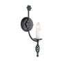 Elstead Lighting BELFRY BY1-BLACK Fali lámpa 1x60W/E14