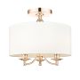 Cosmolight ABU DHABI C03480AU-WH Plafonlámpa 3x40w/E14 IP20