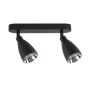 Light Prestige Campana LP-3103/2WS BK Spotlámpa 2x8W/GU10 IP20