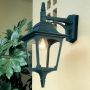 Elstead Lighting CHAPEL CP2-BLACK Fali lámpa 1x60W/E27 IP44