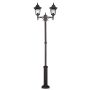 Elstead Lighting CHAPEL CP8-BLACK Utcai lámpa 2x60W/E27 IP44
