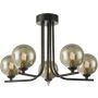 Dar Lighting Cradle CRA5422-01 Plafonlámpa 5x25w/g9 ip20