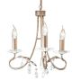 Elstead Lighting CHRISTINA CRT3-SILVER-GOLD Csillár 3x60W/E14