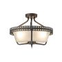 Elstead Lighting CROWN CROWN-SF Plafonlámpa 3x60W/E27