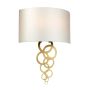 Elstead Lighting Curtis CURTIS-LARGE-AB Fali lámpa 2x60W/E27