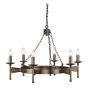 Elstead Lighting CROMWELL CW6-OLD-BRZ Csillár 6x60W/E14