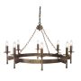 Elstead Lighting CROMWELL CW8-OLD-BRZ Csillár 8x60W/E14