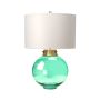 Elstead Lighting KARA DL-KARA-TL-GREEN Asztali lámpa 1x60W/E27