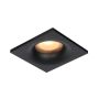Italux Naru DL-61903-IP44-BK Beépíthető spotlámpa 1x10W/GU10 IP44